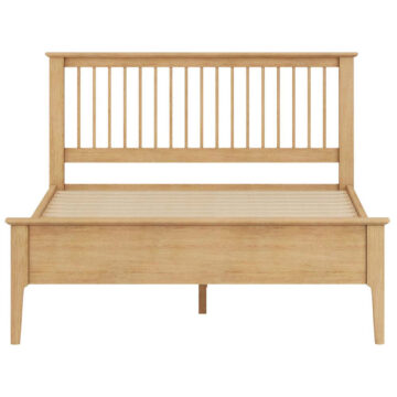 Sardinia 4’6 Double Bed | Oak Finish