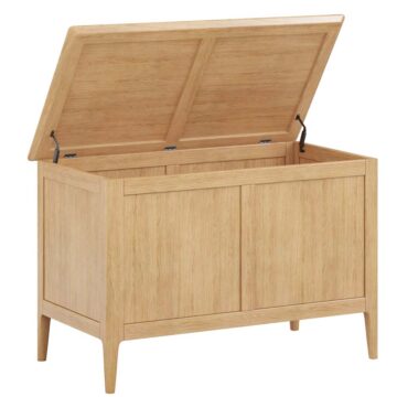Sardinia Oak Blanket Box