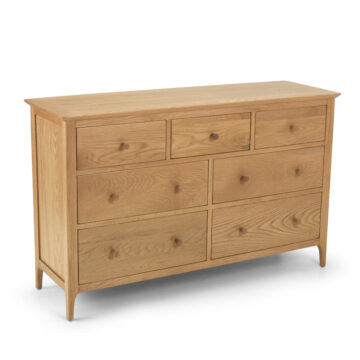 Sardinia Oak 7 Drawer Chest