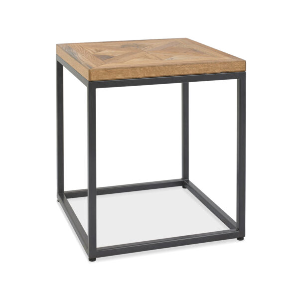 Black Calgary Lamp Table
