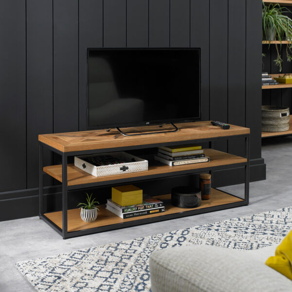 Black Calgary Open Entertainment Unit