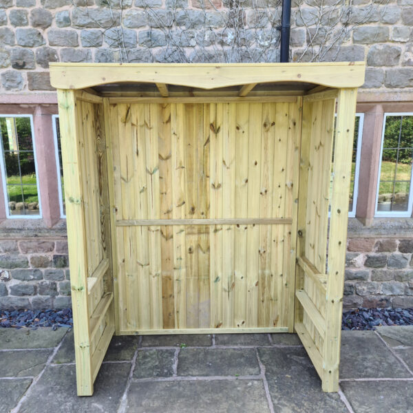 Medium Timber Smoking Shelter - Churnet Valley