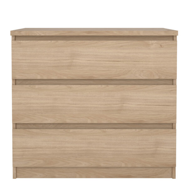 Moderno Chest of 3 Drawers in Jackson Hickory Oak | Self Assembly