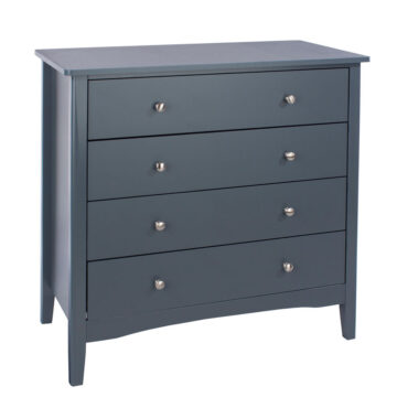 Saint Cloud Blue 4 Drawer Chest