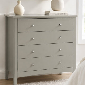 Saint Cloud 4 Drawer Chest | Grey