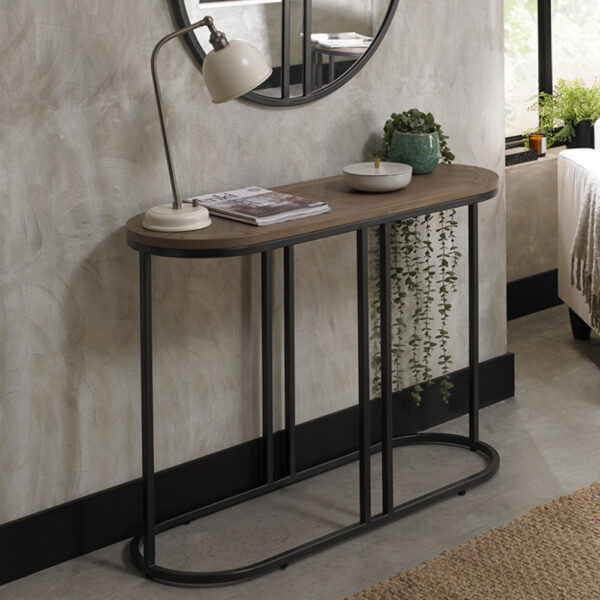 Salen Weathered Console Table