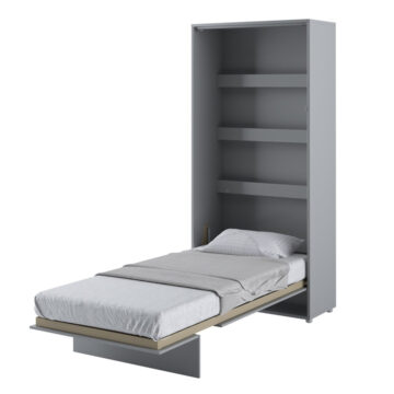 Vertical Wall Bed Concept 90cm | Matt Grey Finish