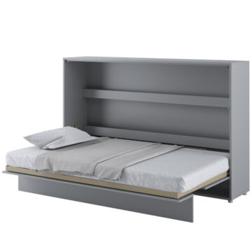 Horizontal Wall Bed Concept 120cm | Grey Matt