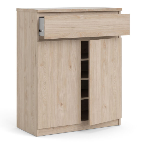 Moderno Sideboard  1 Drawer 2 Doors in Jackson Hickory Oak | Self Assembly