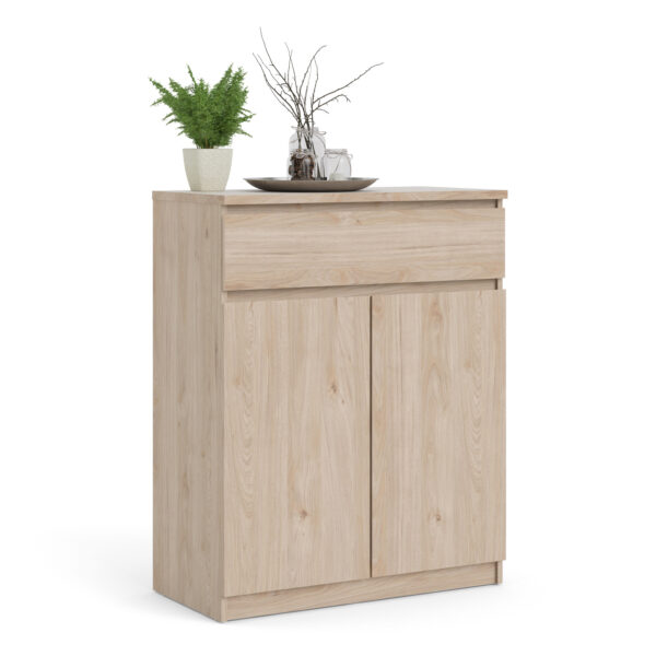 Moderno Sideboard  1 Drawer 2 Doors in Jackson Hickory Oak | Self Assembly