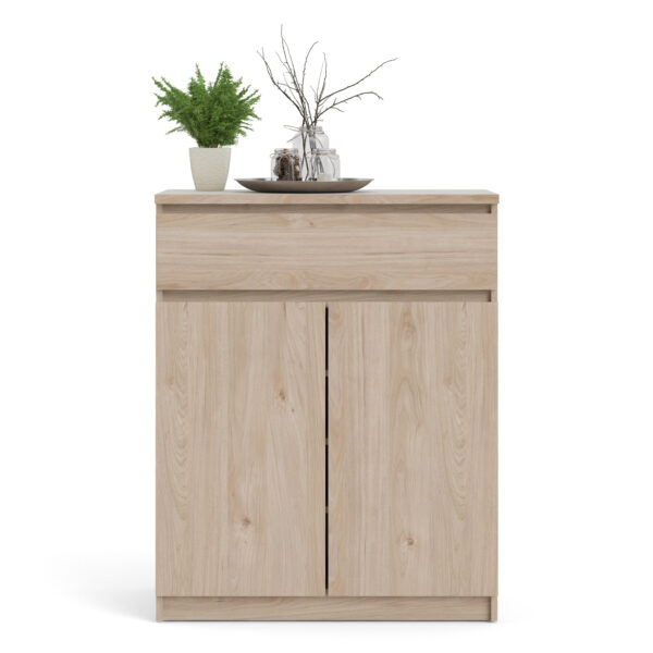 Moderno Sideboard  1 Drawer 2 Doors in Jackson Hickory Oak | Self Assembly