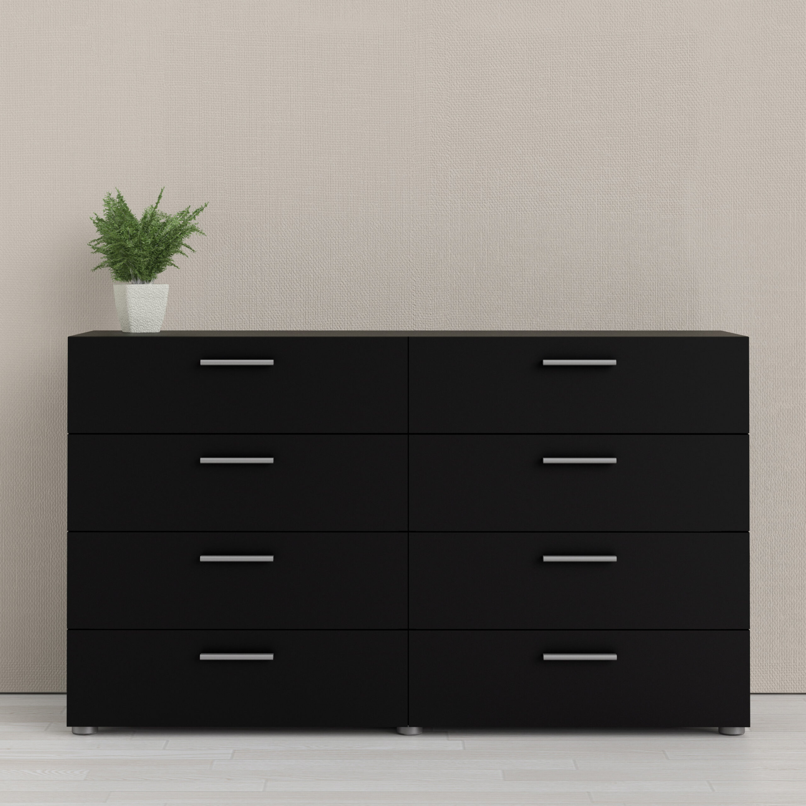 Black 8 drawer chest discount