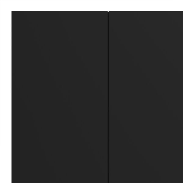 Rossi Wardrobe with 3 doors in Black