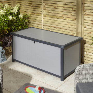 Caspian 4x2 Cushion Box | Light Grey