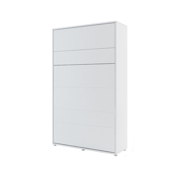 Vertical Wall Bed Concept 120cm | White Matt