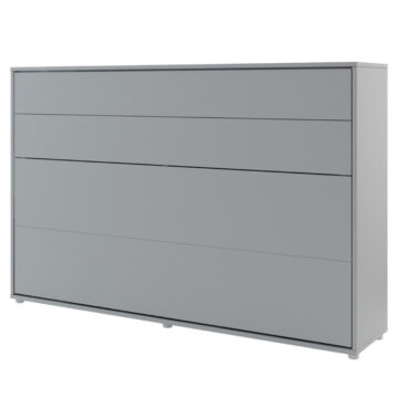 Horizontal Wall Bed Concept 120cm | Grey Matt