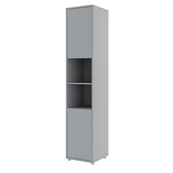 Tall Storage Cabinet for Vertical Wall Bed Concept | Grey Matt | Clearance