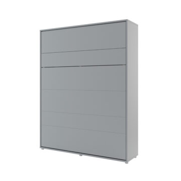 Vertical Wall Bed Concept 160cm | Matt Grey Finish