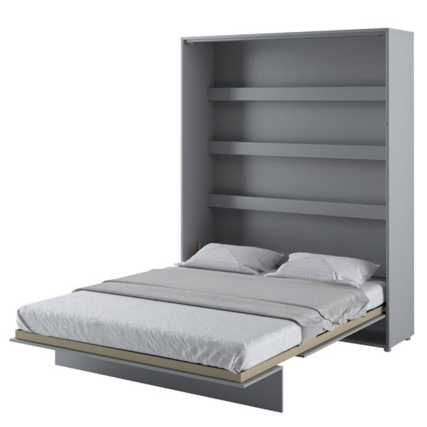 Vertical Wall Bed Concept 180cm | Grey Matt