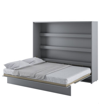 Horizontal Wall Bed Concept 160cm | Grey Matt