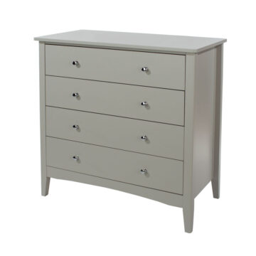 Saint Cloud Grey 4 Drawer Chest