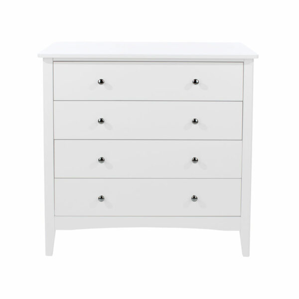 Saint Cloud 4 Drawer Chest | White