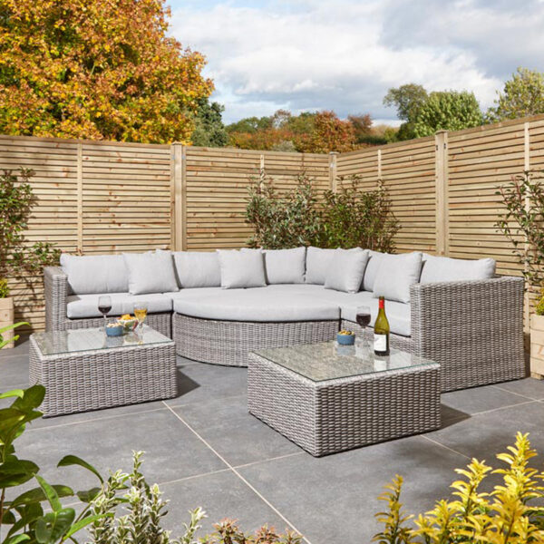 Oakworld Alfresco Rattan Corner Sofa Set
