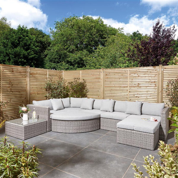 Oakworld Alfresco Rattan Corner Sofa Set