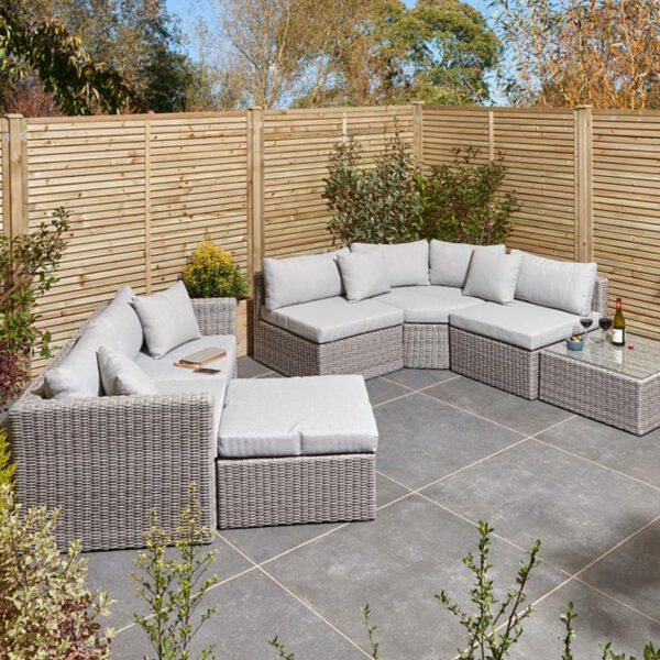 Oakworld Alfresco Rattan Corner Sofa Set