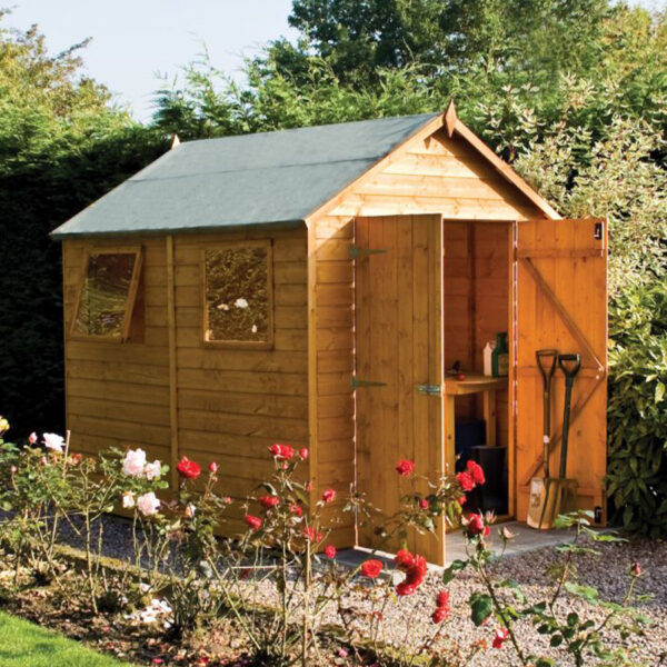 Oakworld Alfresco Timber Garden Shed 8x6