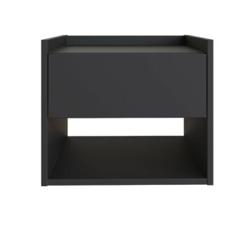 Torquay Grey Floating Pair of 1 Drawer Bedside Tables