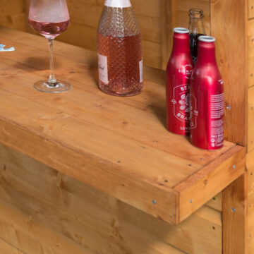 Oakworld Alfresco Timber Garden Bar
