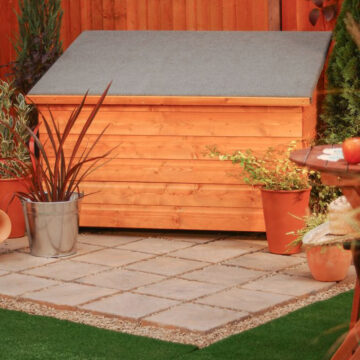 Oakworld Alfresco Shiplap Garden Chest