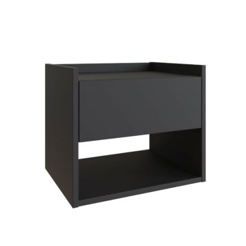 Torquay Grey Floating Pair of 1 Drawer Bedside Tables