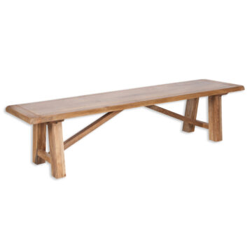 Rangpur Mango Large Bench | Assembled