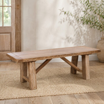 Rangpur Mango Small Bench | Assembled