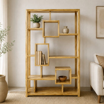 Shimla Petite Mango Bookcase