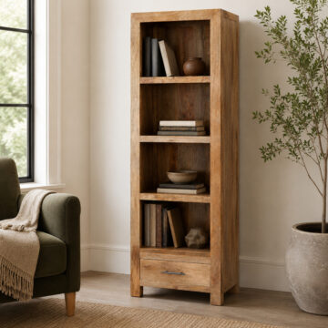 Shimla Petite Mango Bookcase