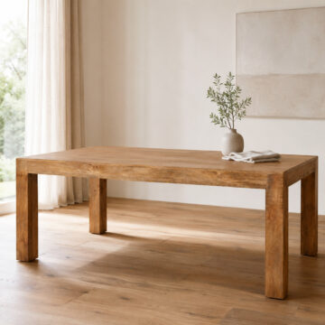 Shimla Petite Mango Large Dining Table | Clearance
