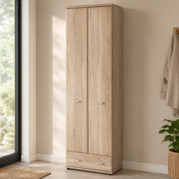 Osterley Tall Hallway Cabinet | Oak Sonoma