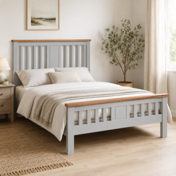 Norfolk French Grey King Size Bed
