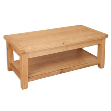 Norfolk Natural Oak Coffee Table | Oak Top