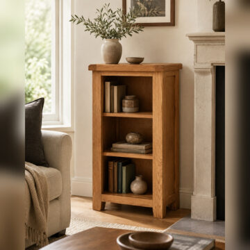 Norfolk Country Small Oak Bookcase