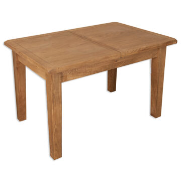 Norfolk Country Extending Dining Table | Oak Top | 120 – 160cm
