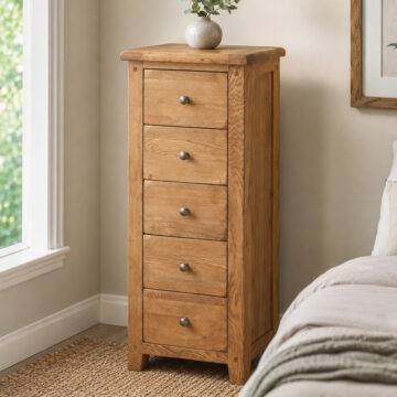 Norfolk Country 5 Drawer Tall Chest