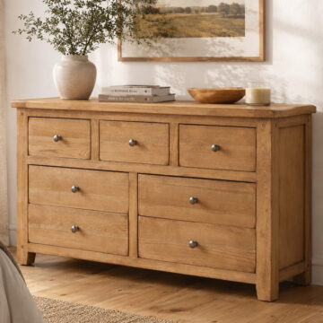 Norfolk Country 7 Drawer Wide Chest