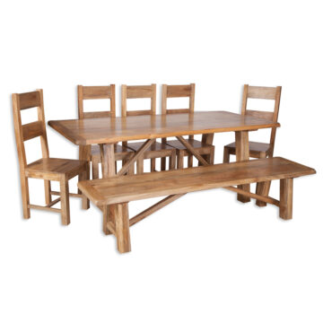 Rangpur Mango Large Bench | Assembled