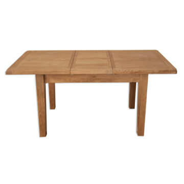 Norfolk Country Extending Dining Table | Oak Top | 120 – 160cm