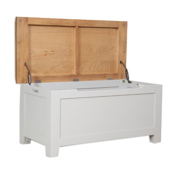 Norfolk French Grey Blanket Box