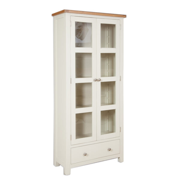 Norfolk Ivory Display Cabinet